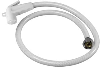 BSSTORE Doccetta Doccia Soffione a Pulsante 2,5 Metri Con Tubo per Uso Nautico Barca Gommone