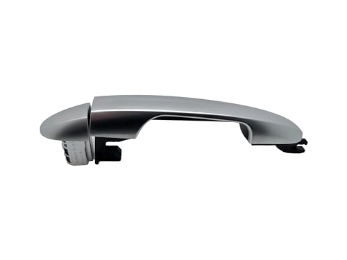 BSSTORE® Maniglia Apriporta Esterna Argento Compatibile Con 500L 2012 In Poi