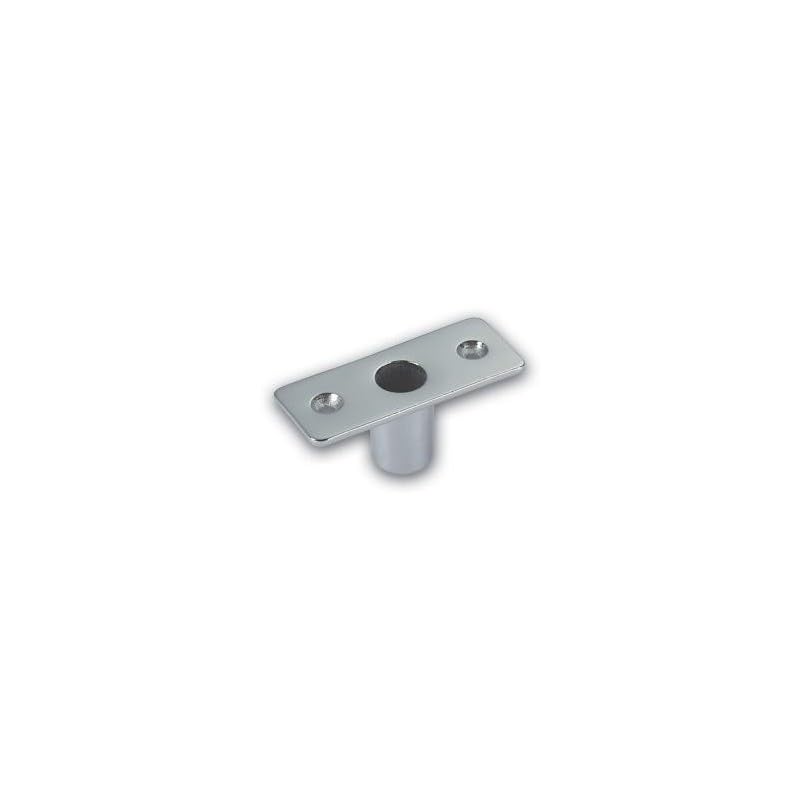 BSSTORE Boccola Media 2 Fori in Ottone Cromato per Scalmi con Gambo 12 mm