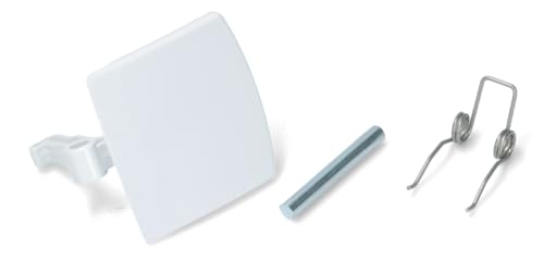 BSSTORE Kit Maniglia Oblò Lavatrice Compatibile Con Vari Modelli Equivalente A 00069637