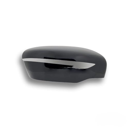 BSSTORE Calotta Specchietto Retrovisore Nero Lucido Compatibile Con QASHQAI | JUKE | X-TRAIL