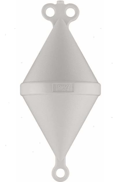 BSSTORE Gavitello Biconico in Polietilene, 220mm x 490mm, Volume 5L