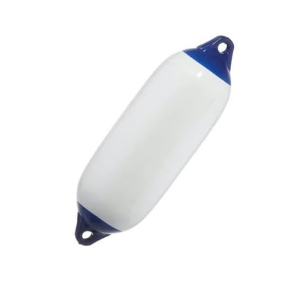 BSSTORE Parabordi Gonfiabili M1, Bianco/Blu, mm 120x450 (Pz.2)