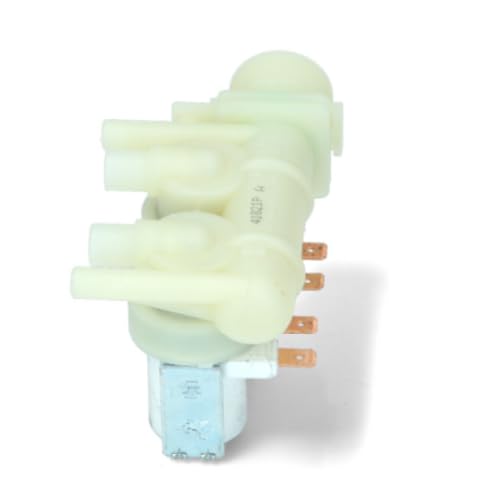 BSSTORE Elettrovalvola Lavatrice 2 Vie 180° Compatibile Con Vari Marchi E Modelli Equivalente A 074586 C00074586