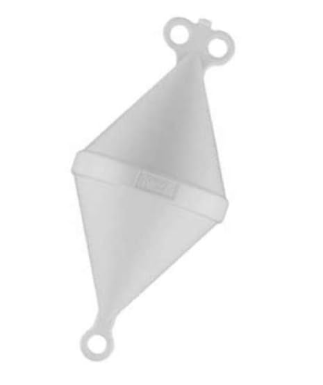 BSSTORE Gavitello Biconico in Polietilene, 220mm x 490mm, Volume 5L
