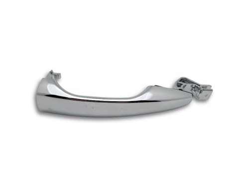 BSSTORE® Maniglia Apriporta Esterna Cromata Compatibile Con C3/C4/DS5/308/508/Zafira
