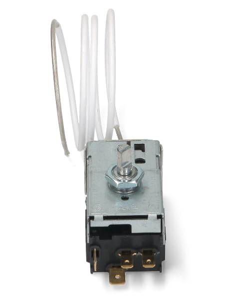 BSSTORE Termostato Frigorifero 077B5219 4 Contatti Compatibile Con Vari Marchi E Modelli Equivalente A 2425021231