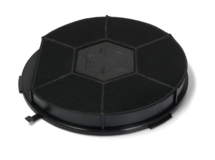 BSSTORE Filtro ai Carboni Attivi per Cappa, Diametro 24 cm, Colore Nero Equivalente A Mod. 28