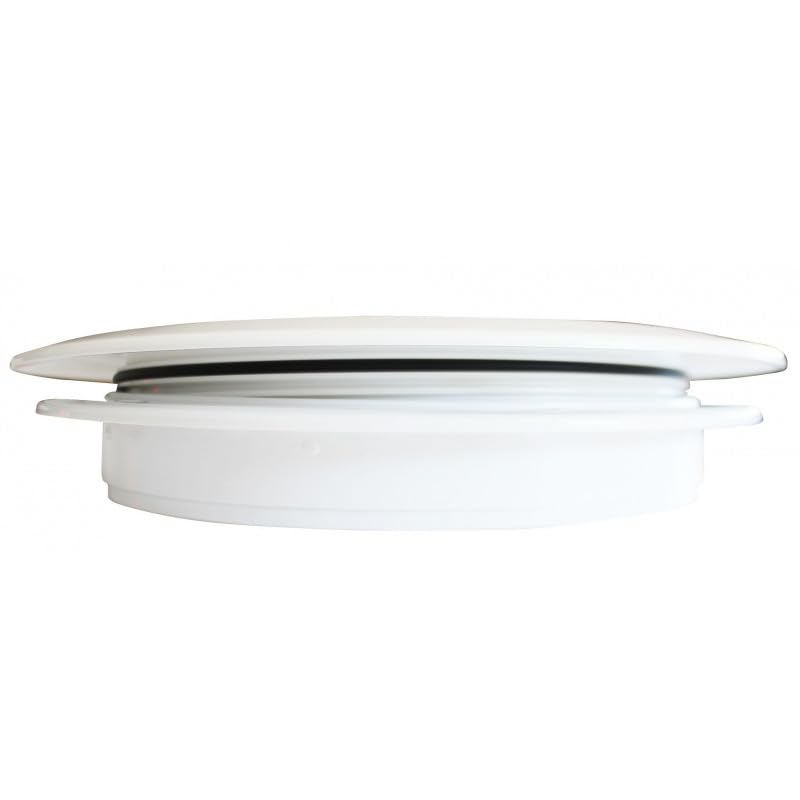 BSSTORE Tappo d'Ispezione Nautico in ABS, Bianco, con O-Ring a Tenuta Stagna, Filettatura Autocentrante