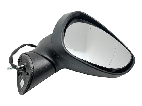 BSSTORE® Retrovisore Specchietto Laterale Elettrico E Termico Completo Di Piastra E Fanalino Compatibile Con Fiesta 2013-2017