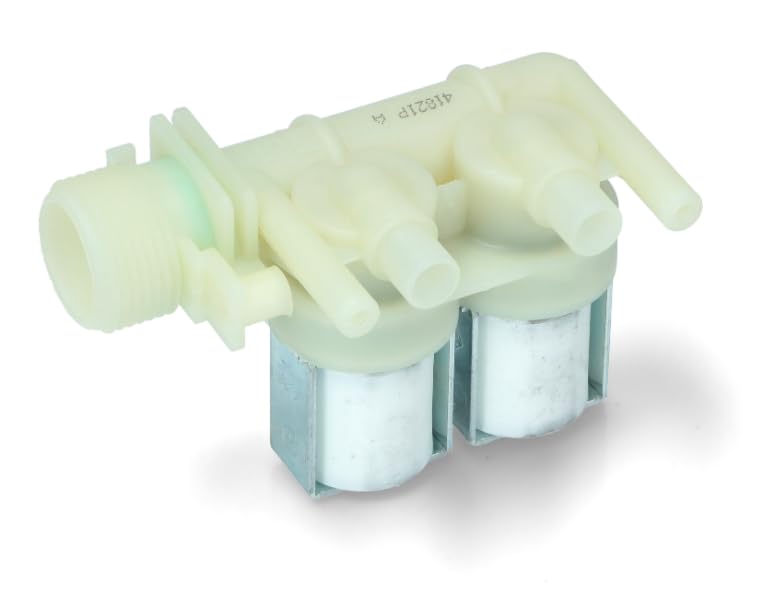 BSSTORE Elettrovalvola Lavatrice 2 Vie 180° Compatibile Con Vari Marchi E Modelli Equivalente A 074586 C00074586