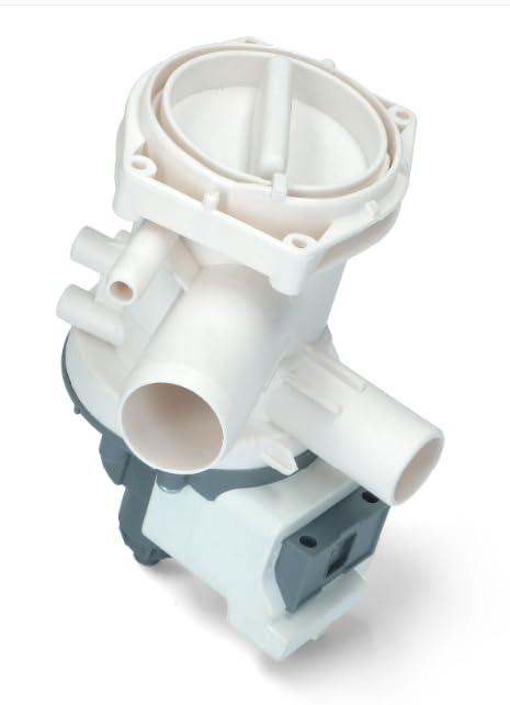 BSSTORE Pompa di Scarico per Lavatrice, Magnetica, 220/240V, 50Hz, 25W, 0,33A Equivallente A 00142154