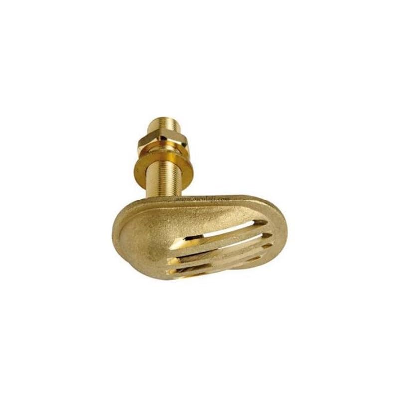 BSSTORE Presa di Mare Barca in Ottone Pesante Presa da 1/2"