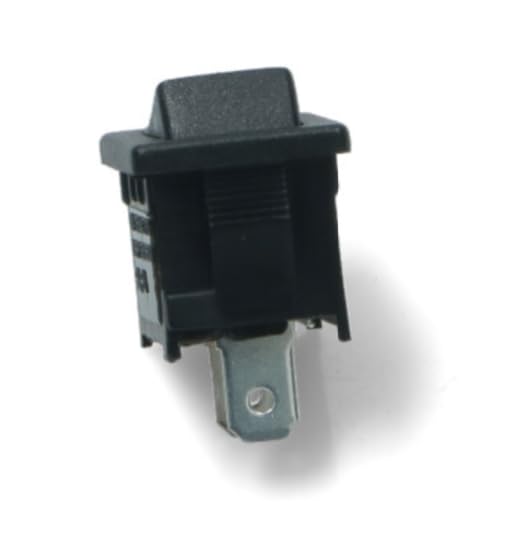 BSSTORE Interruttore Unipolare Nero 10A 230V Universale