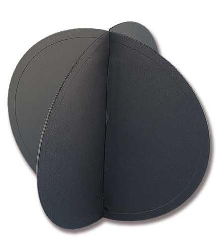 BSSTORE Pallone Diurno di Segnalazione Ø 30 cm per Barca all’Ancora – Segnale Nautico Regolamentare Nero – Resistente agli Agenti Atmosferici – Obbligatorio per Imbarcazioni all’Ancora