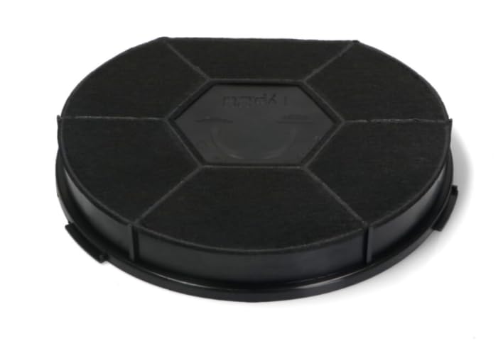 BSSTORE Filtro ai Carboni Attivi per Cappa, Diametro 24 cm, Colore Nero Equivalente A Mod. 28