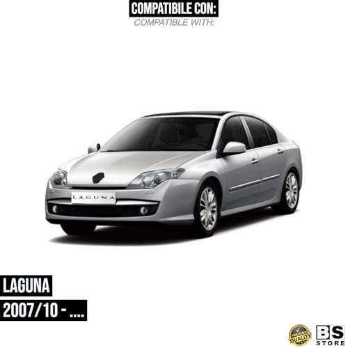 BSSTORE Piastra Vetro Specchio Retrovisore Termica Blu Compatibile Con LAGUNA