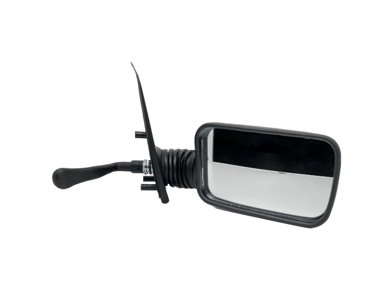 BSSTORE® Retrovisore Con Calotta Nera Compatibile Con F1at 500 1992-1998