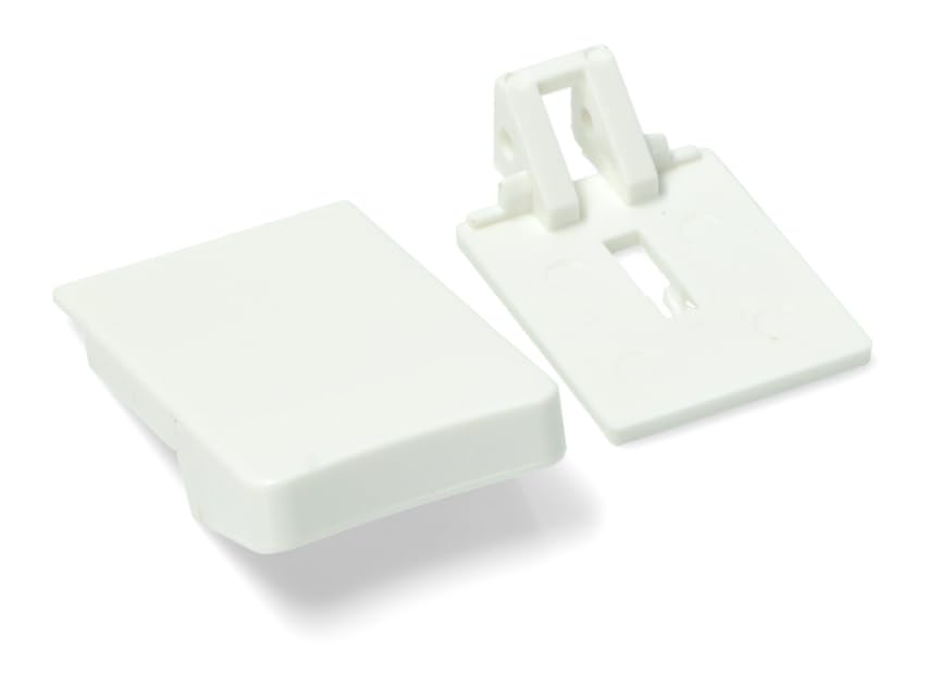 BSSTORE Kit Maniglia Oblò per Lavatrice, Componenti in Plastica e Metallo, Compatibile con Vari Modelli, Equivalente A 481949869162