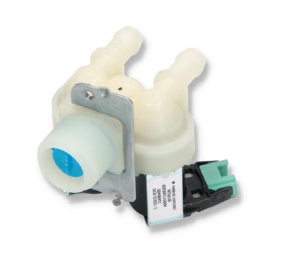 BSSTORE Elettrovalvola Lavatrice 2 Vie 180° Compatibile Con Vari Marchi E Modelli Equivalente A 481228128468