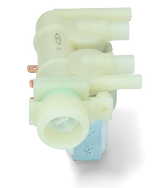 BSSTORE Elettrovalvola Lavatrice 2 Vie 180° Compatibile Con Vari Marchi E Modelli Equivalente A 074586 C00074586