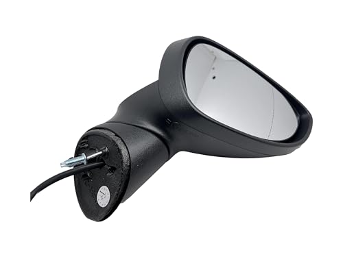 BSSTORE® Specchietto Retrovisore Laterale Elettrico Completo Con Primer Da Verniciare Compatibile Con Fiesta 2008-2013