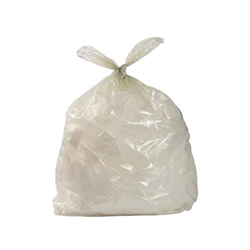BSSTORE 8 Sacchetti Spazzatura Ambra Grandi 70X110 Capacità 110Litri Robusti Extra-Resistenti