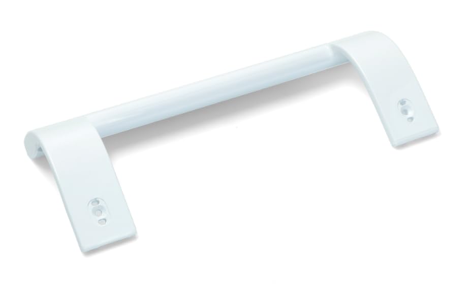 BSSTORE Maniglia per Frigorifero in Plastica Bianca, 25 cm Equivalente A 4321271000