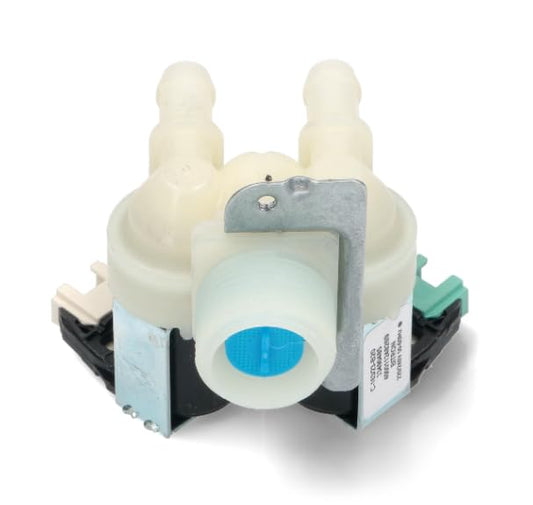 BSSTORE Elettrovalvola Lavatrice 2 Vie 180° Compatibile Con Vari Marchi E Modelli Equivalente A 481228128468