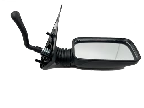 BSSTORE® Retrovisore Con Calotta Nera Compatibile Con F1at 500 1992-1998