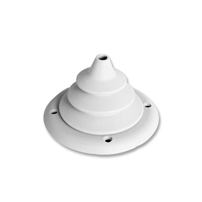 BSSTORE Cuffia Soffietto Passacavi per Telecomandi, Timonerie Ø 65-105 mm, Bianca, per Gommone, Barca