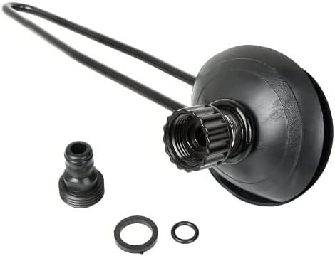BSSTORE Cuffia per Lavaggio Motori Fuoribordo Universale con Ventose Rotonde