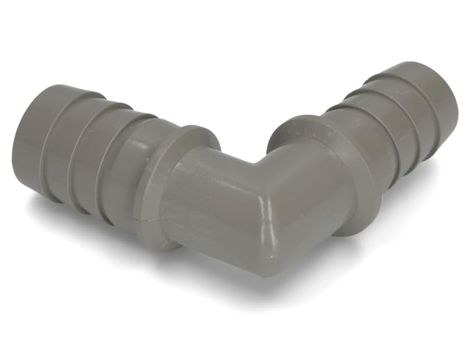BSSTORE Gomito Scarico Universale Grigio, Diametro 20 mm