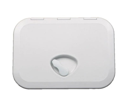 BSSTORE Portello a Filo Calpestabile 270x375 mm per Barca, Gommone e Camper – Apertura 180°, Resistente ai Raggi UV, Cerniera a Filo, Telaio Nascosto, Sportello di Ispezione Nautico.