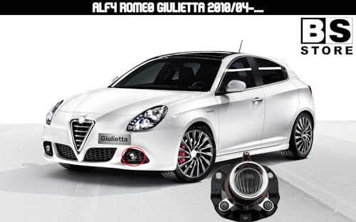 BSSTORE® Fanale Fendinebbia H3 Anteriore Compatibile Con Giulietta Dal 2010 In Poi