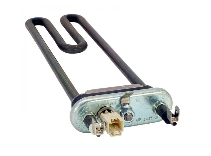 BSSTORE Resistenza Per Lavatrice 1950W 230V Con Sonda Ntc E Termofusibile Compatibile Con Vari Marchi E Modelli Equivalente A 41028717