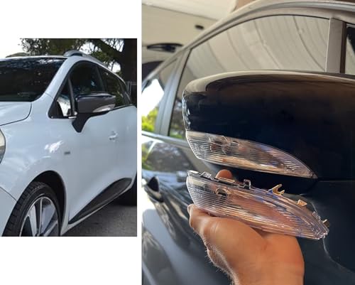 BSSTORE Freccia Specchietto Retrovisore Laterale per R. CLIO 4 2012, CAPTUR 2013, MICRA 5 2017, ZOE 2013