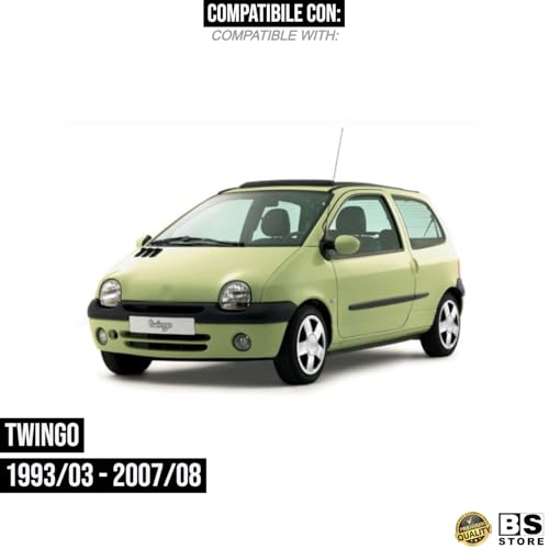 BSSTORE Piastra Vetro Specchio Retrovisore Termica Compatibile Con TWINGO 1993-2007