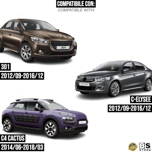 BSSTORE Piastra Vetro Specchio Retrovisore Termica Compatibile Con C4 CACTUS | C-ELYSEE | 301