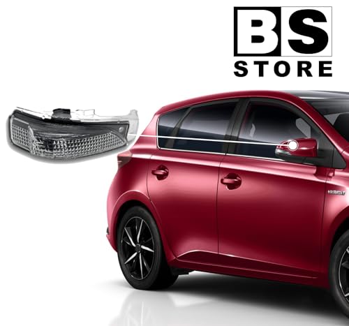 BSSTORE® Freccia Specchietto Laterale Indicatore Di Direzione Compatibile Con Auris 2013-2018/CH-R 2016-/Verso 2013-