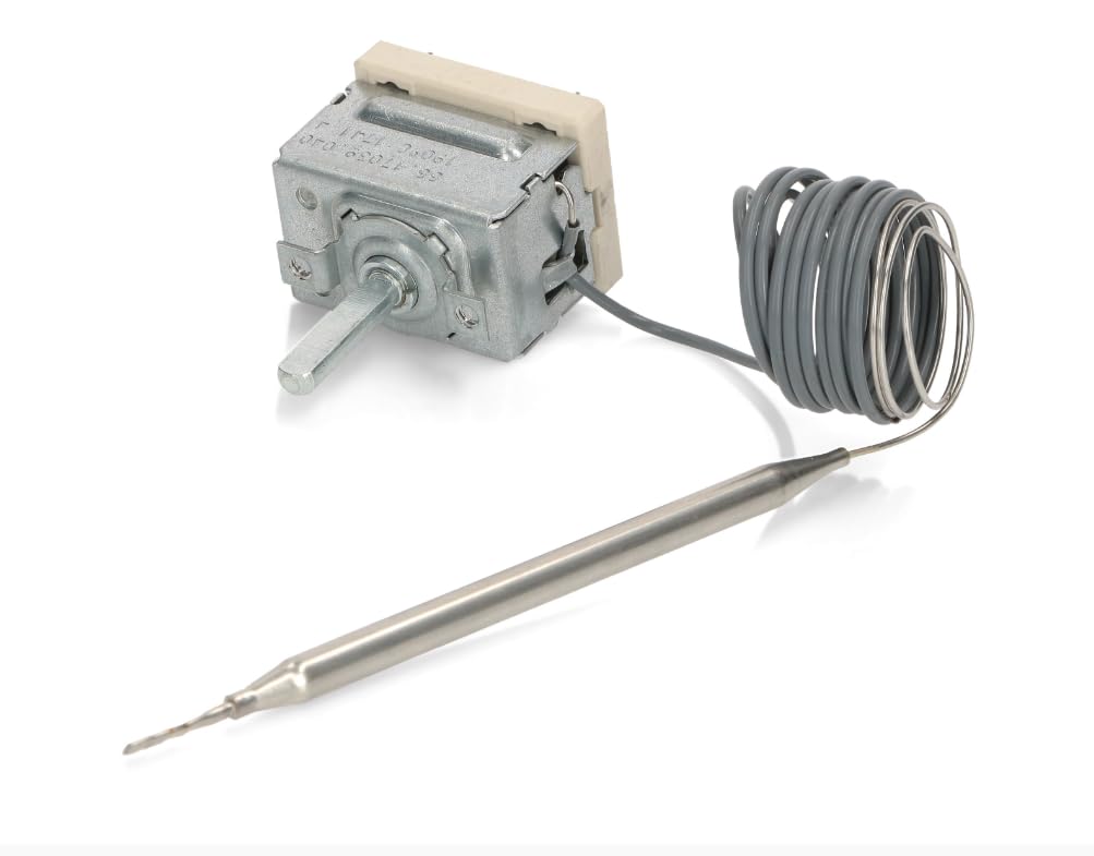 BSSTORE Termostato Friggitrice 130°-190°C Equivalente A 55.17039.040 Universali Compatibile Con Vari Marchi E Modelli