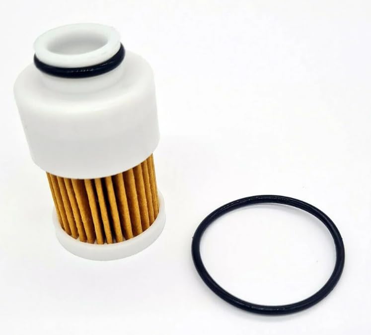 BSSTORE Filtro Carburante per Motore Fuoribordo, Compatibile con 35-8M0149607, 8M0149607, 8M0219171, con O-Ring Incluso
