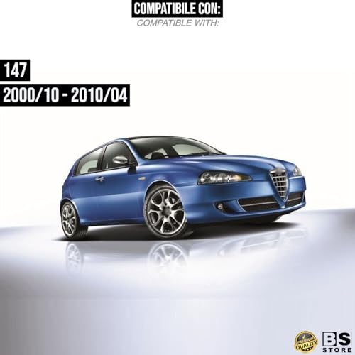 BSSTORE Calotta Specchietto Retrovisore Da Verniciare Compatibile Con 147 2000-2010