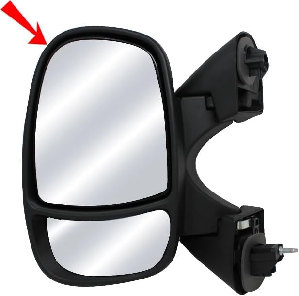 BSSTORE Piastra Vetro Specchio Retrovisore Superiore Compatibile Con VIVARO | TRAFIC | PRIMASTAR