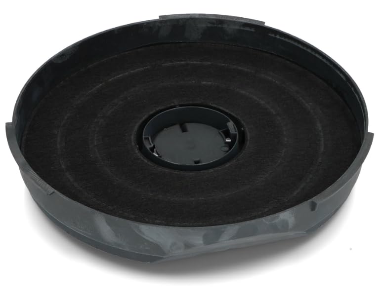 BSSTORE Filtro per cappa a carbone attivo, diametro 26 cm, compatibile F00039/S
