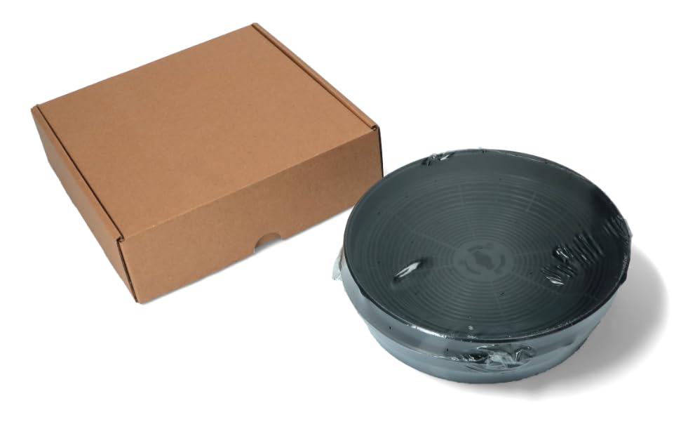 NSSTORE Filtro cappa ai carboni attivi, Kit 2 unità, Diametro 19Cm, Nero Compatibile Modello Tecnowind