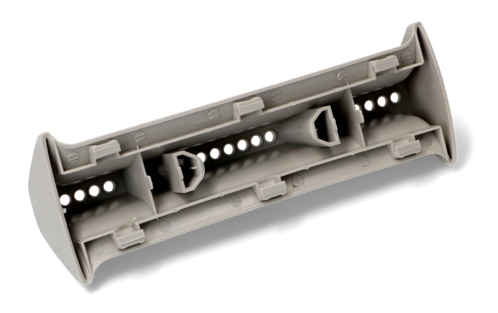 BSSTORE Trascinatore per Lavatrice Compatibile, 190 mm, Colore Grigio Equivalente A LJ2F000A7
