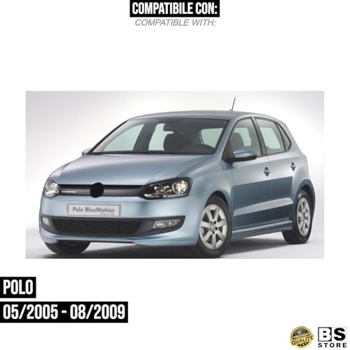 BSSTORE Piastra Vetro Specchio Retrovisore Compatibile Con POLO 2005-2009