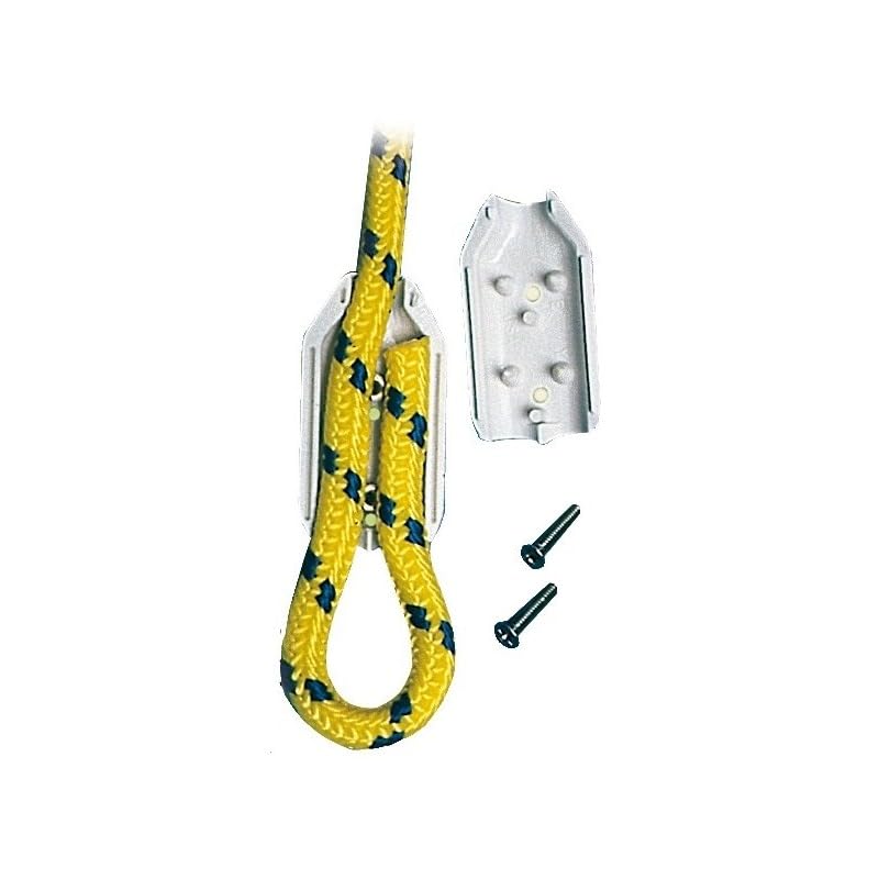 BSSTORE Morsetto Per Cime, Barca, Gommone, Kayak (COMPATTE Ø: 10 / SOFFICI Ø: 12)