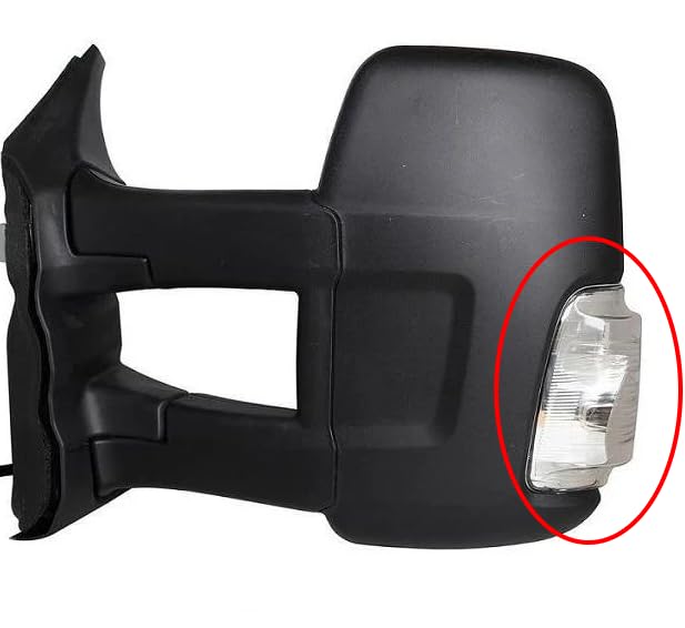 BSSTORE Freccia Specchietto Laterale Indicatore Di Direzione Compatibile Con Transit 2014-2019
